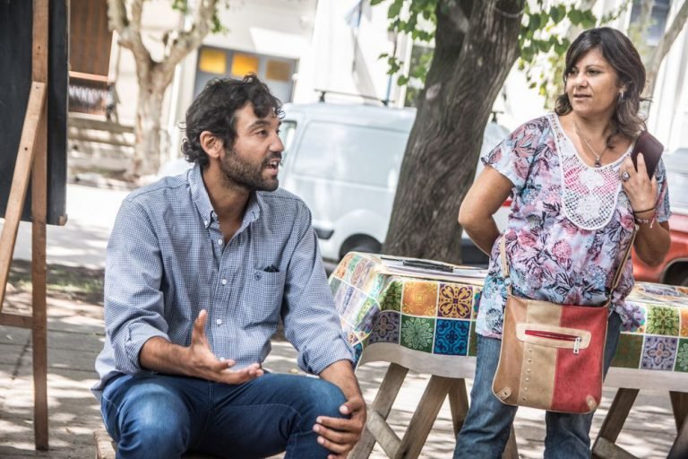 El secretario de Desarrollo Productivo Sustentable visitó la Feria Agroecológica
