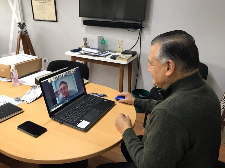 El Intendente participó de una mesa virtual de Saneamiento