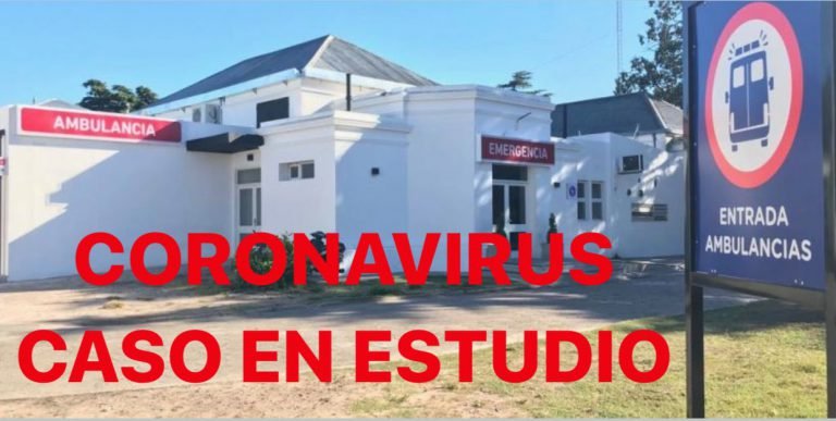 Sábado 16 – Nuevo caso en estudio por Covid-19