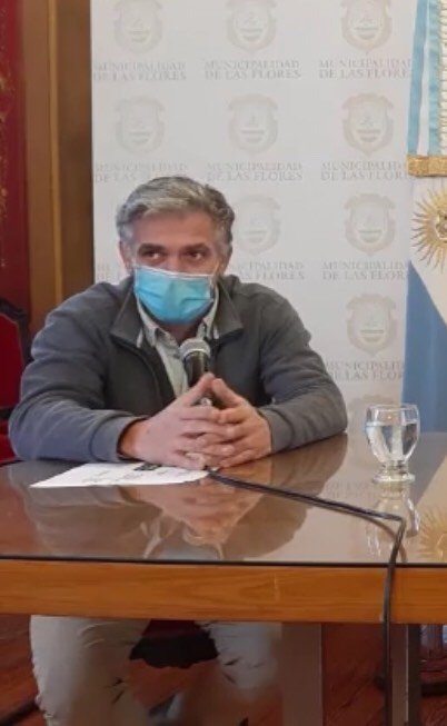 Tibiletti: "La paciente florense con COVID-19 se encuentra muy bien físicamente"
