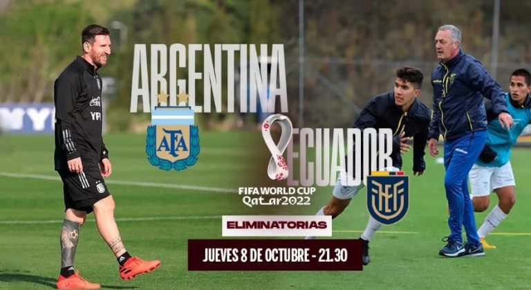 Argentina – Ecuador: hora, formaciones y por dónde verlo