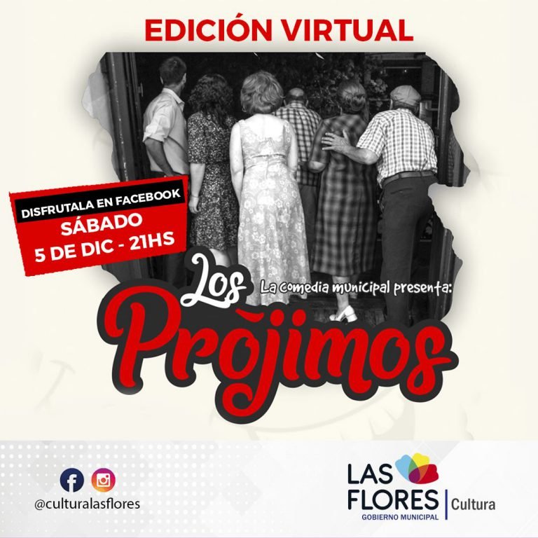 La obra teatral “Los prójimos” se exhibirá a través de Internet