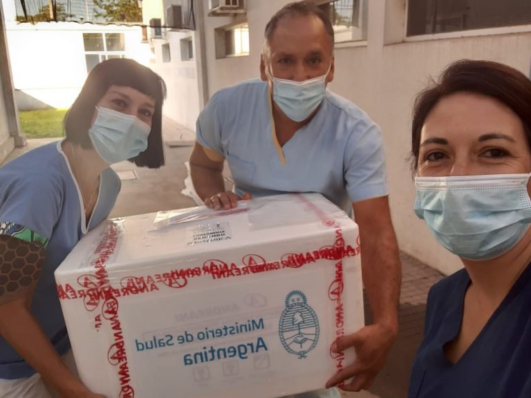 El segundo componente de la Sputnik V ya está en Las Flores