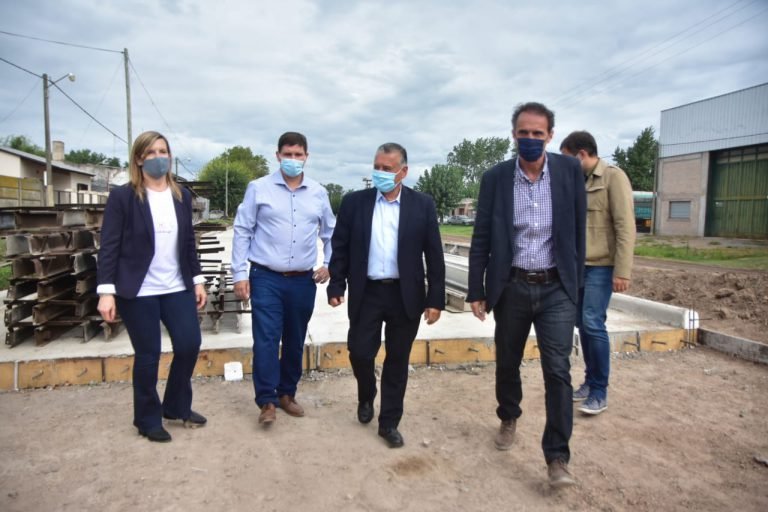 Visita del Ministro de Obras Públicas, anuncios, convenios, obras