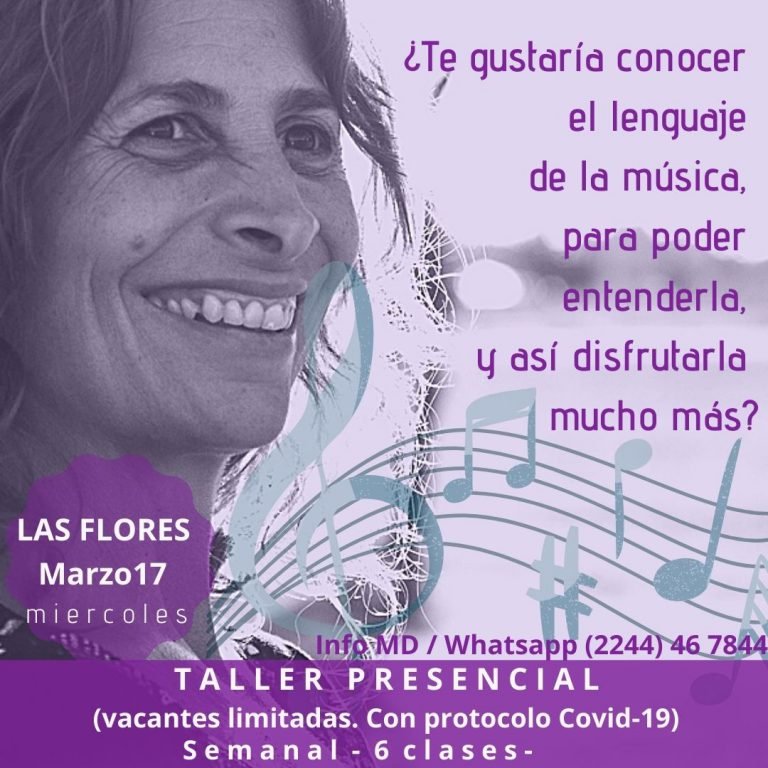 Atención músicos, interesante taller