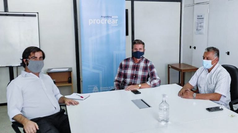 ALBERTO GELENÉ REALIZÓ GESTIONES PARA LOGRAR SOLUCIONES HABITACIONALES