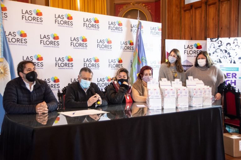 Se entregaron 600 Copas Menstruales en Las Flores