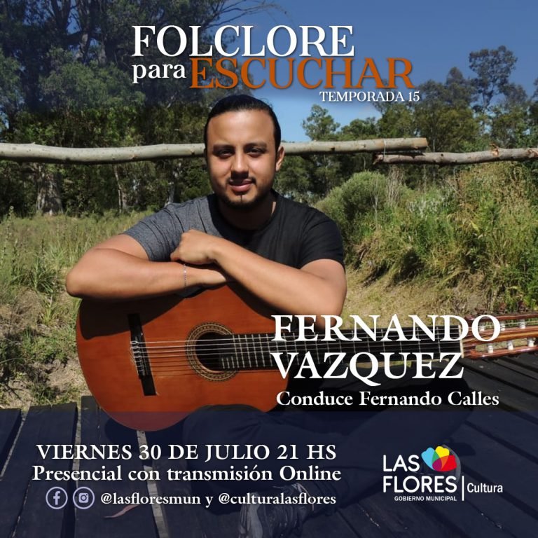 Regresa Folclore para Escuchar" EN VIVO con Fernando Vázquez como protagonista
