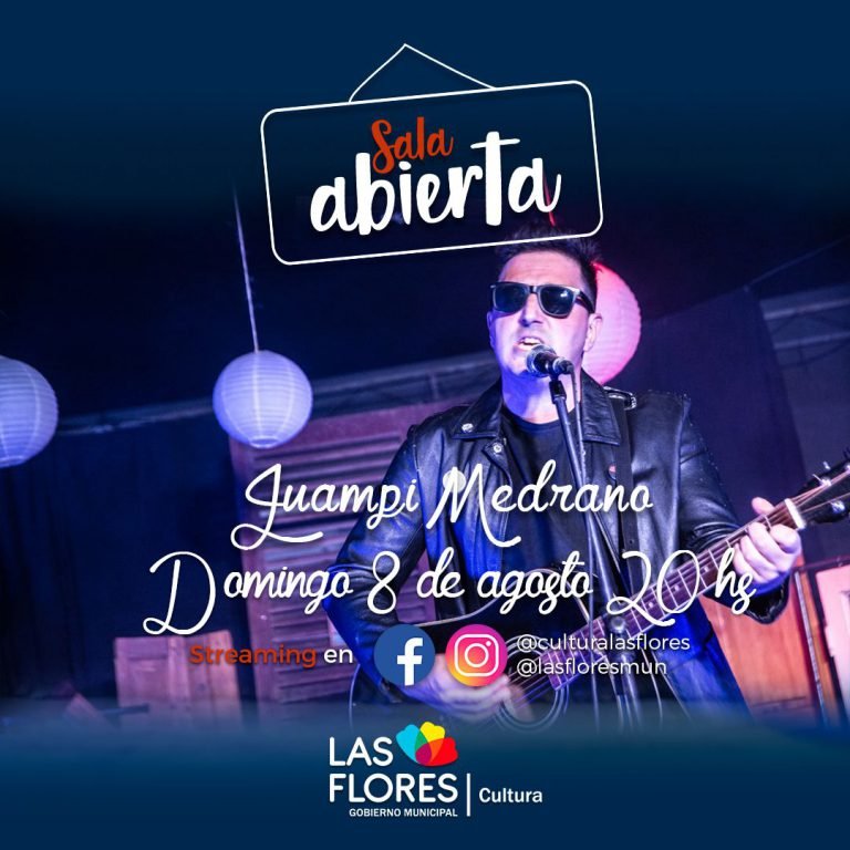 Juampi Medrano en "Sala Abierta"