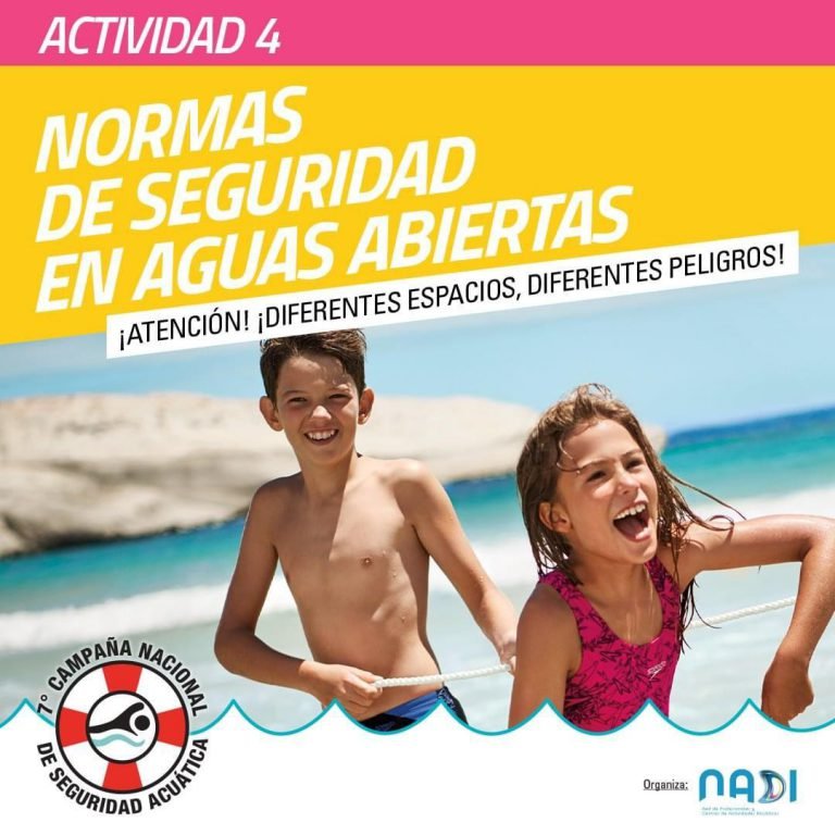 Se inicia la 4º semana de la Campaña Nacional de Seguridad Acuática