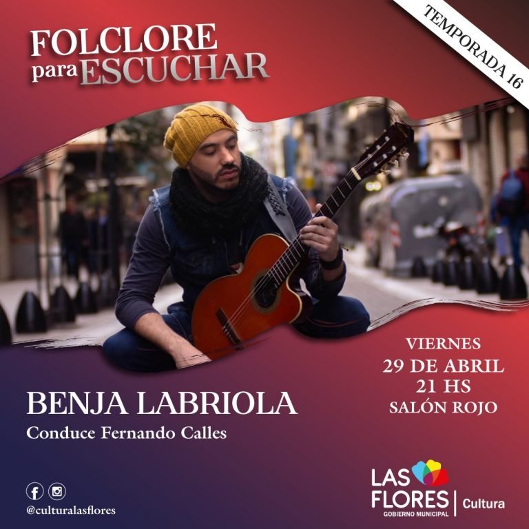 BENJA LABRIOLA EN FOLCLORE PARA ESCUCHAR
