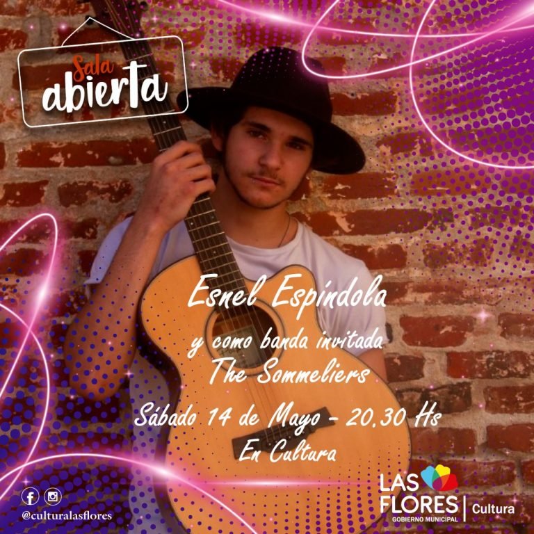 Esnel Espíndola, joven talento florense para escuchar en Cultura