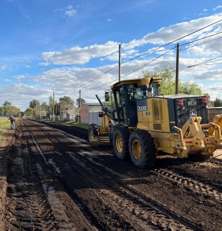 Avanza la obra de ensanche de calle Pasteur