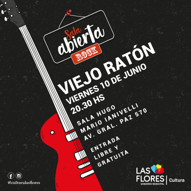 La banda de rock florense Viejo Ratón en el ciclo «Sala Abierta»