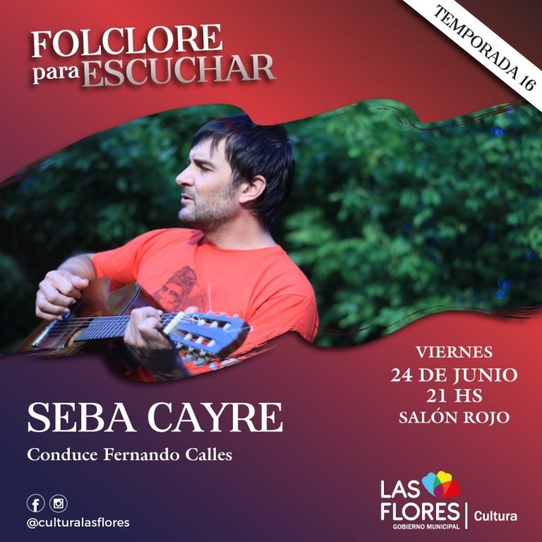 Fernando Calles sobre la noche de Seba Cayre en «Folclore para Escuchar»