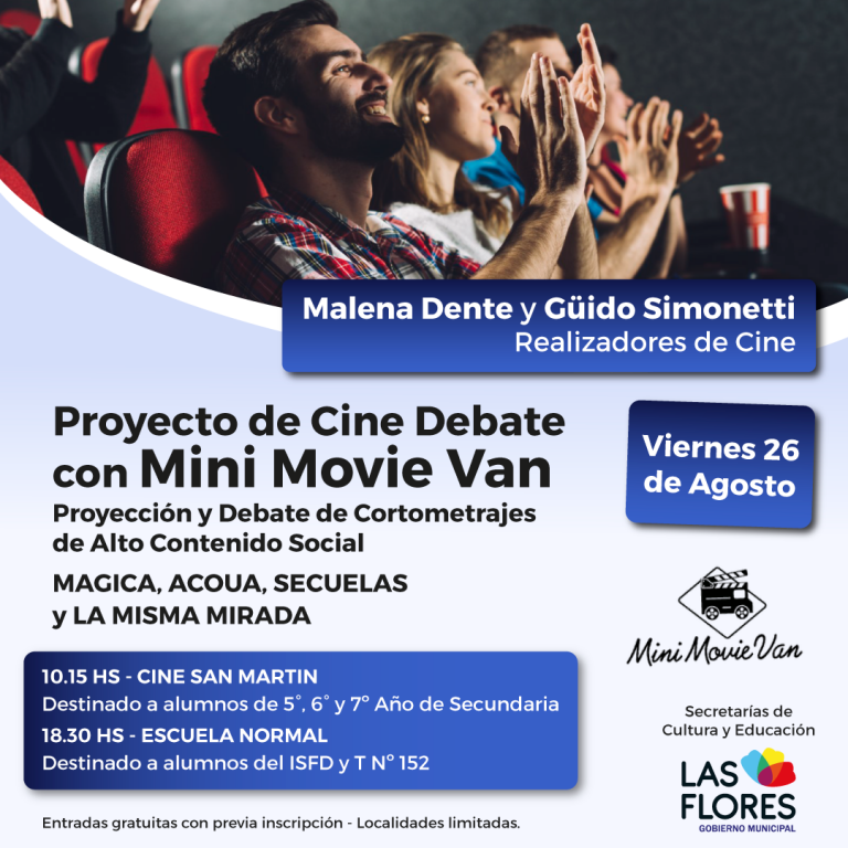 CINE DEBATE CON PROYECCIONES DE ALTO CONTENIDO SOCIAL PARA ESTUDIANTES