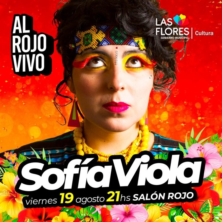 SOFÍA VIOLA SERÁ LA PRÓXIMA INVITADA DEL CICLO “AL ROJO VIVO”