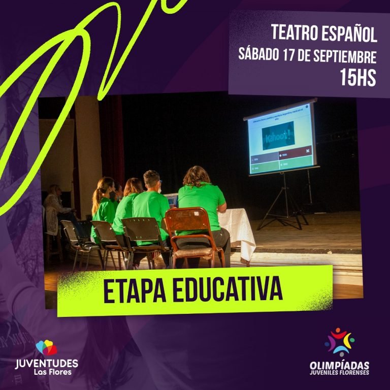 OLIMPÍADAS JUVENILES FLORENSES: LLEGA LA ETAPA EDUCATIVA