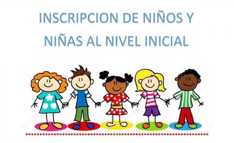 Inscripción de nivel inicial para el ciclo lectivo 2023