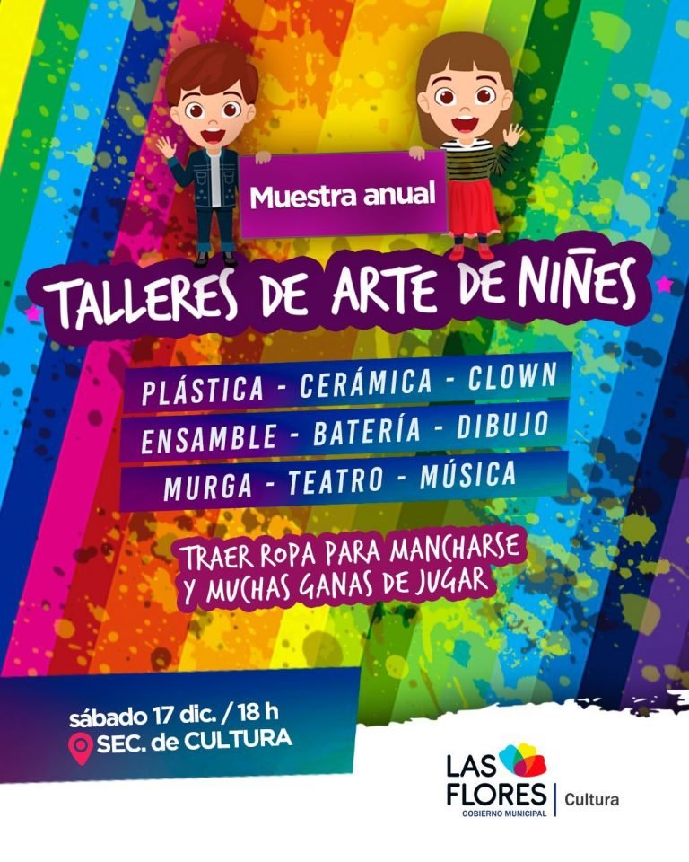 MUESTRA ANUAL DE LOS TALLERES DE ARTE DE NIÑES EN CULTURA