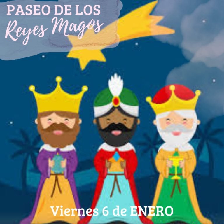 Paseo de los Reyes Magos el viernes 6 de enero