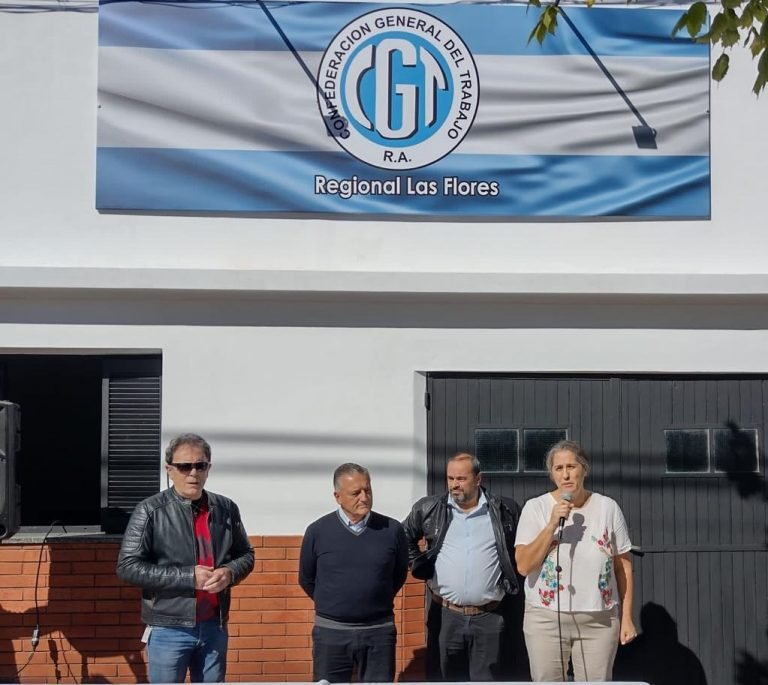 Inauguración de la sede CGT Regional – Hernán Patronelli, Secretario: “los trabajadores merecemos tener una representación política en nuestra ciudad”