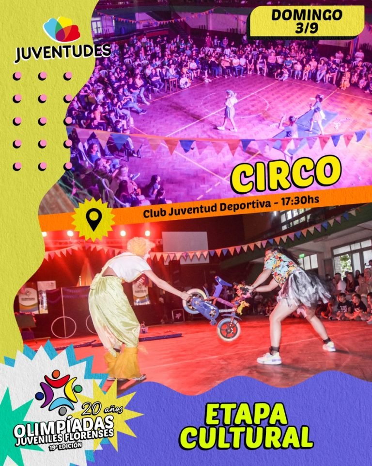 ETAPA DE CIRCO DE LAS OLIMPÍADAS JUVENILES FLORENSES