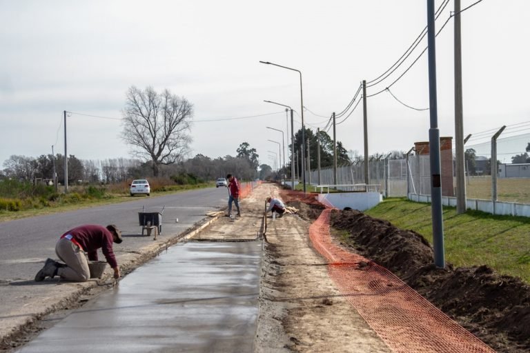 NUEVA SENDA DEPORTIVA EN LA AVENIDA PTE. PERÓN