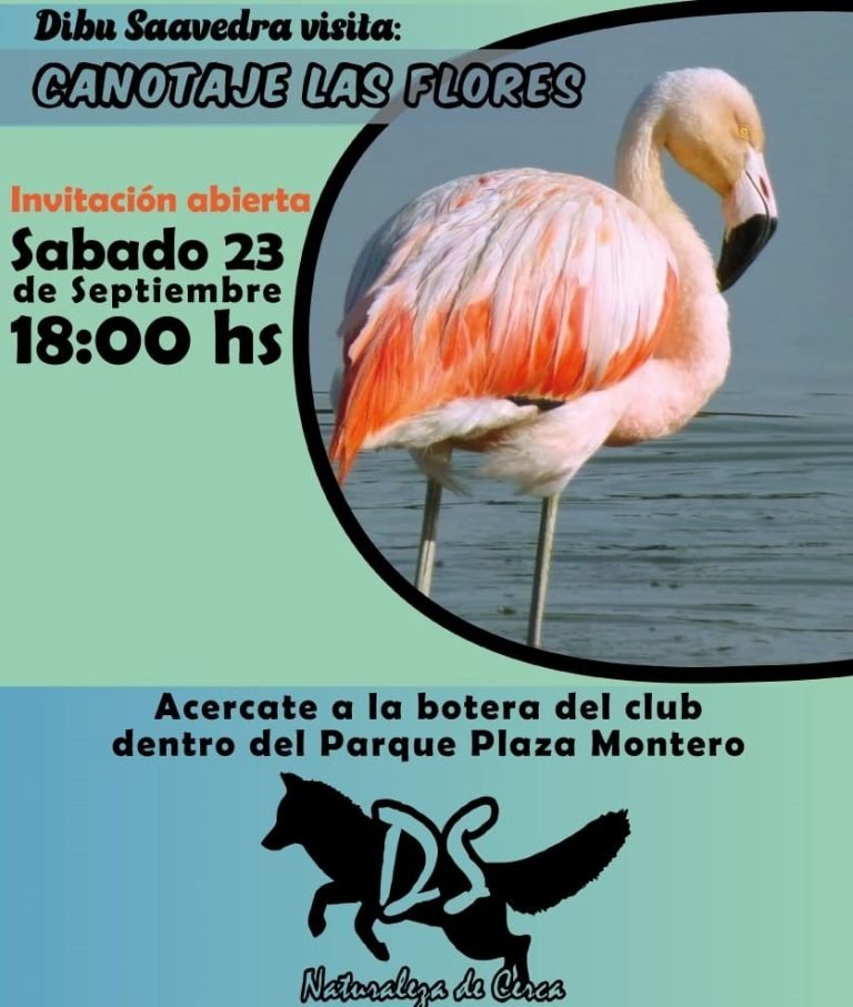 Canotaje Las Flores invita a la charla de DS «Naturaleza de Cerca»