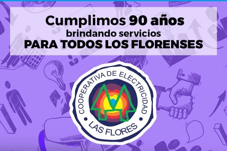 Feliz cumpleaños a la Cooperativa de Electricidad