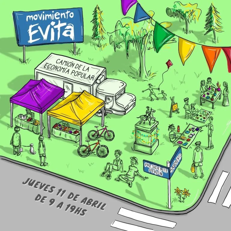 Este jueves 11 el Camión de la Economía Popular llega a Las Flores