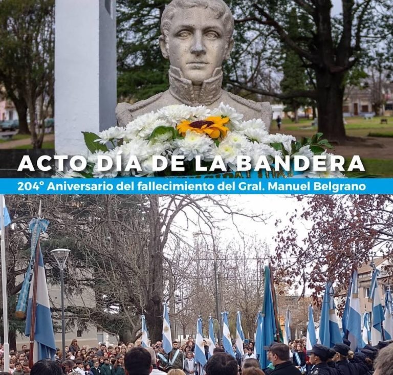 Acto por el Día de la Bandera