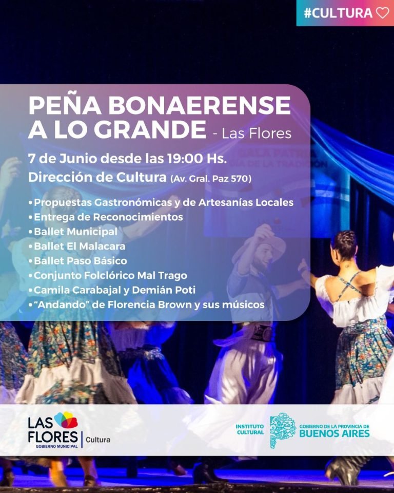 SE VIENE LA “PEÑA BONAERENSE A LO GRANDE”