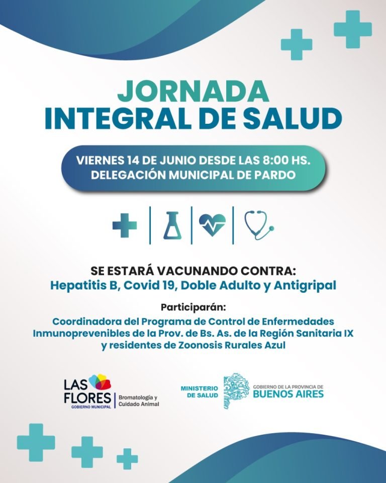 MAÑANA JORNADA INTEGRAL DE SALUD EN PARDO