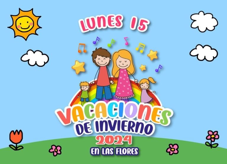 VACACIONES DE INVIERNO 2024: Lunes 15