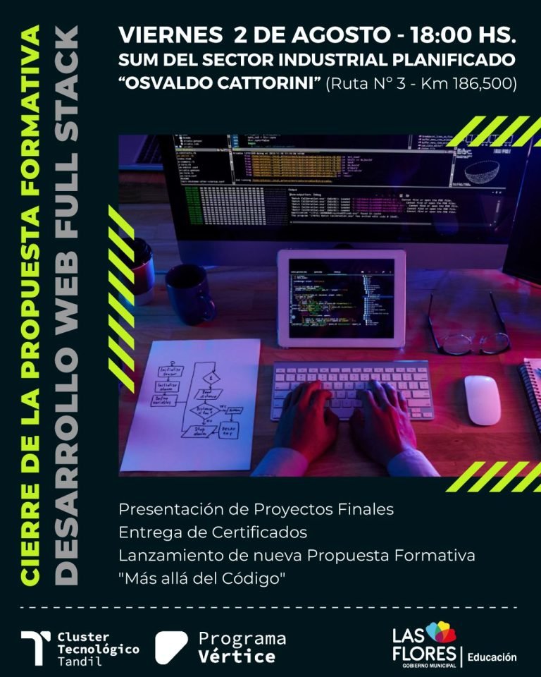 CIERRE DE LA PROPUESTA FORMATIVA “DESARROLLO WEB FULL STACK”