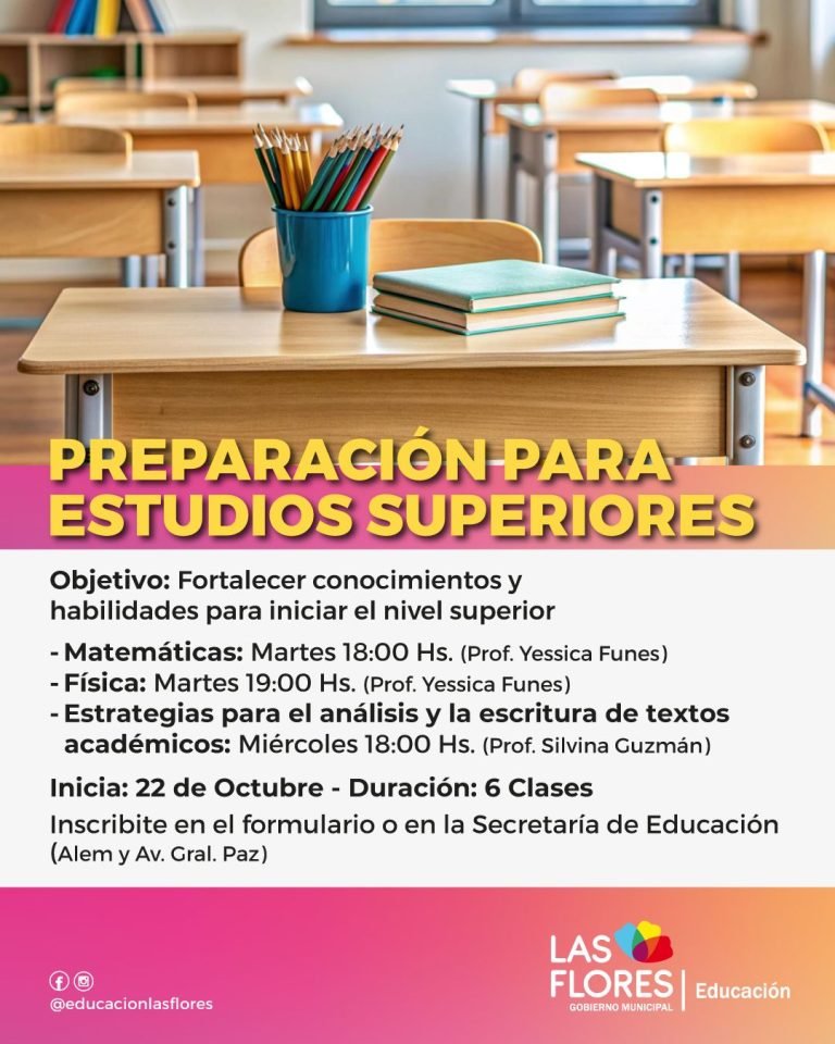 PREPARACIÓN PARA ESTUDIOS SUPERIORES