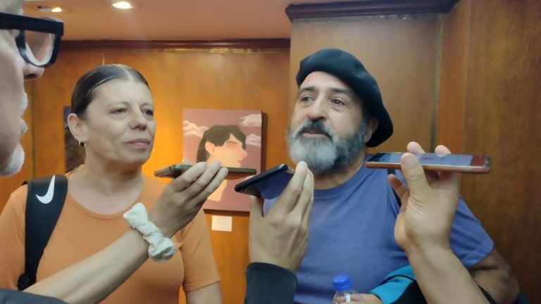 Alejandra y José, pareja de danzas folclóricas desde Mar del Plata: «Es una emoción muy grande estar acá»