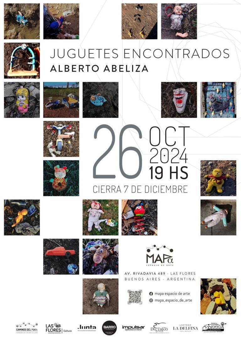 MAPA presenta «Juguetes Encontrados»: exposición de Alberto Abeliza