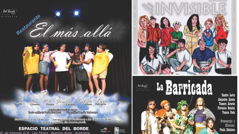 Teatro Del Borde: Presentación de obras realizadas en talleres