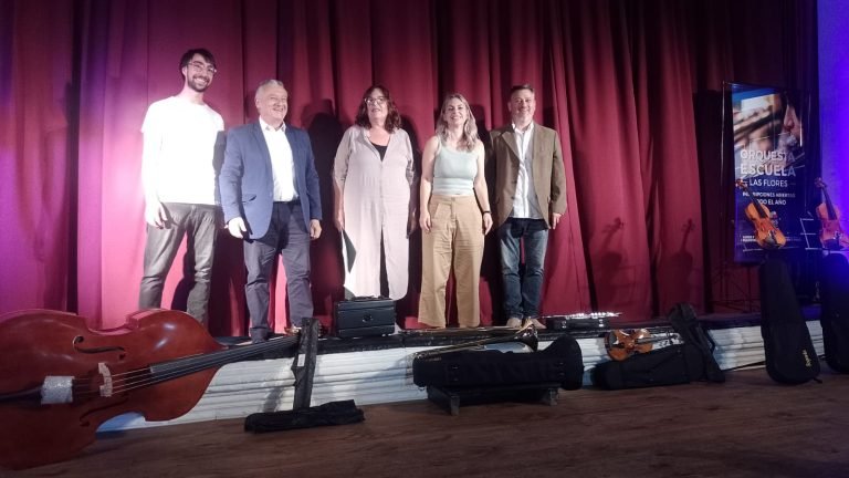 FUNDACIÓN BANCO PROVINCIA ENTREGÓ NUEVOS INSTRUMENTOS A LA ORQUESTA ESCUELA DE LAS FLORES