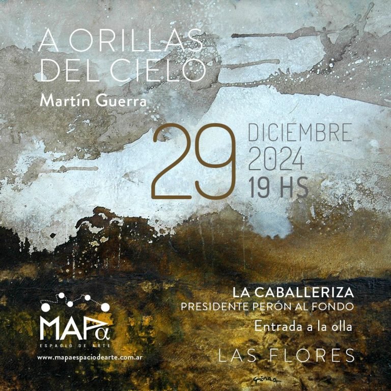 MAPA invita a la exposición efímera de MARTIN GUERRA