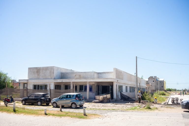 AVANZA LA CONSTRUCCIÓN DEL NUEVO CAPS EN EL BARRIO 25 DE MAYO