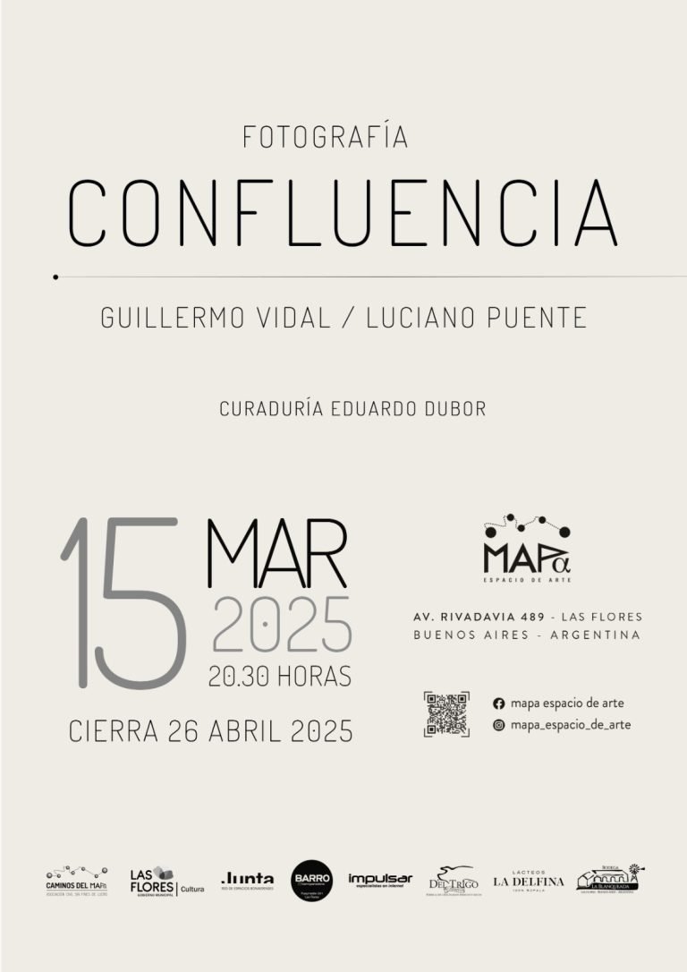 MAPA presenta Confluencia: exposición de fotografías