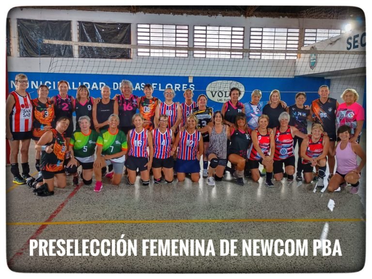 NEWCOM: CONVOCATORIA PARA LA PRESELECCION FEMENINA +60 Y TÍTULO PARA 40 MIXTO EN PINAMAR