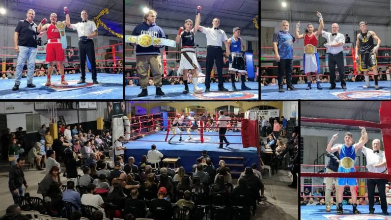 UNA SEMANA DE BOXEO QUE CULMINÓ CON UN «BRILLO» ESPECIAL