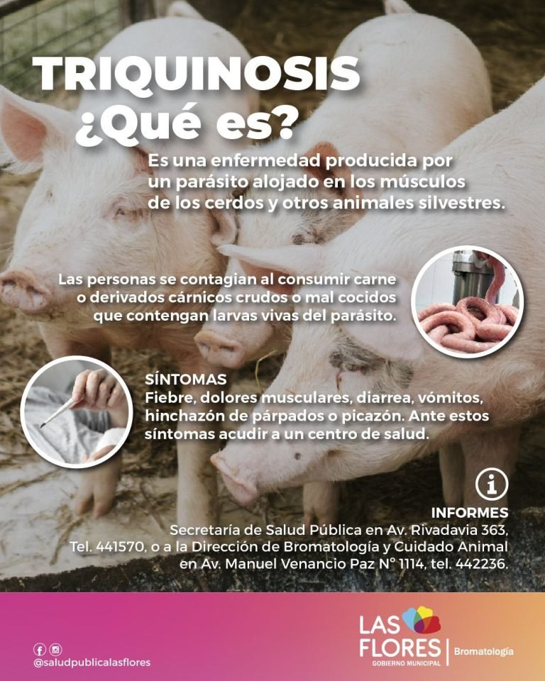SE RECUERDA LA IMPORTANCIA DE LAS MEDIDAS DE PREVENCIÓN SOBRE TRIQUINOSIS
