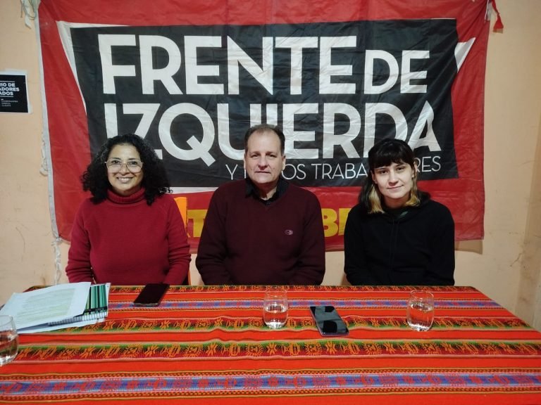 El Frente de Izquierda Unidad presentó su lista: «buscamos ampliar la voz de los trabajadores»