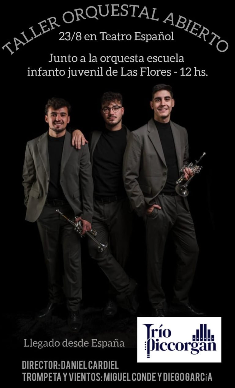 TALLER ORQUESTAL ABIERTO CON EL TRIO PICCORGAN EN EL TEATRO ESPAÑOL
