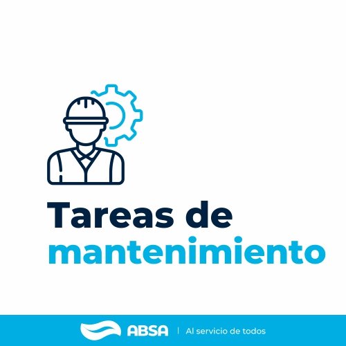 Tareas de reparación sobre la red de agua